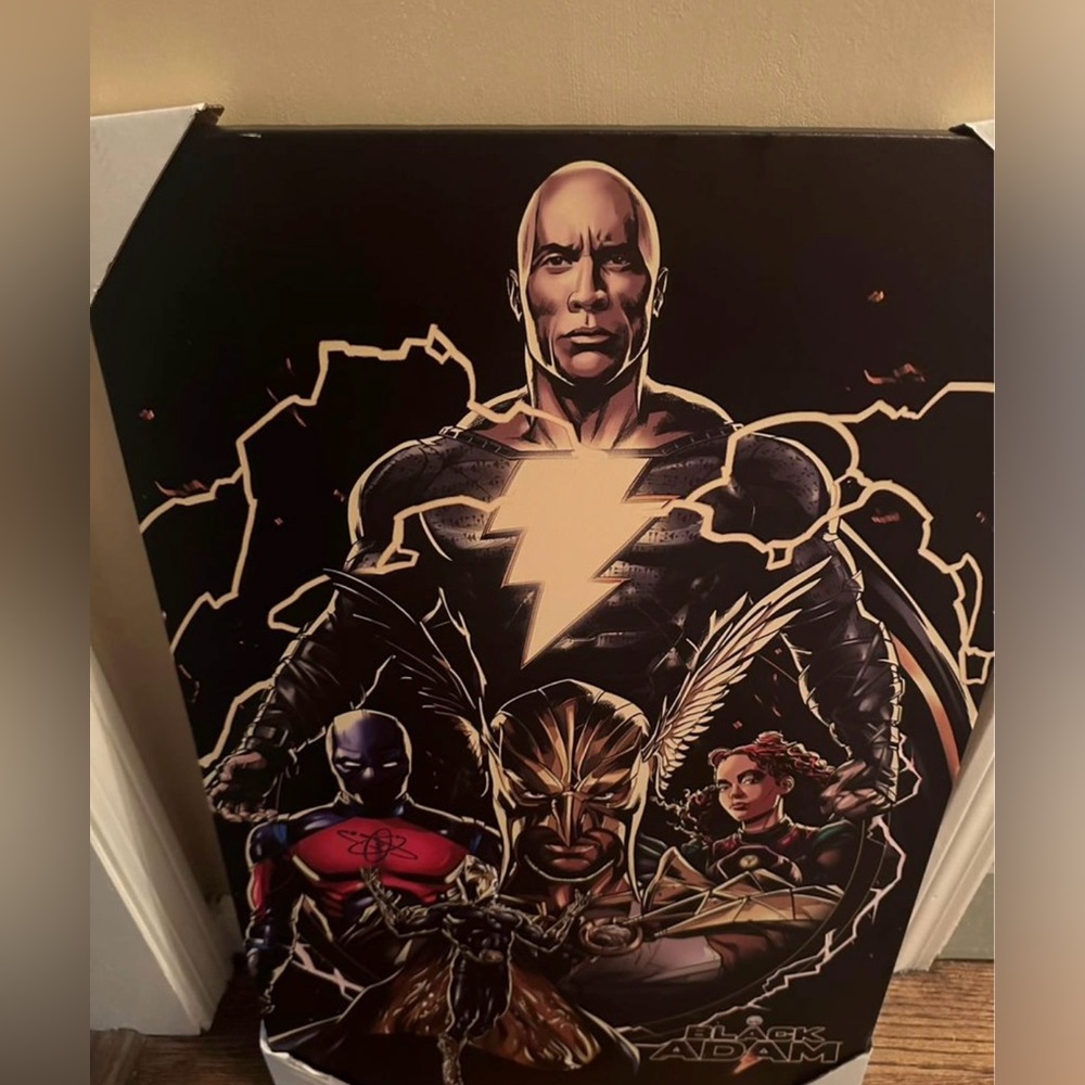 Black Adam canvas